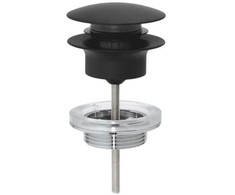 Grohe izlietnes izplūde ar push-open, phantom juodas