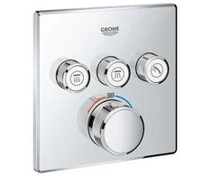 Grohtherm SmartControl termostatinis maišytuvas, 3-jų padėčių, chromas