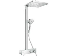 Hansgrohe dušas sistēma ar termostatu Raindance Select E 300 1jet/Raindance Select S 120 3jet, hroms