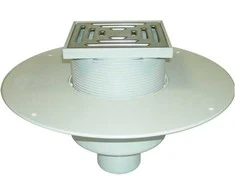 HL jumta noteka DN110 vert. (reste 148x148mm) ar PVC apmali