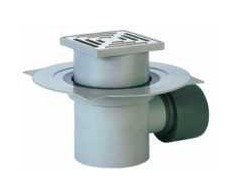 HL trapas DN75/100 su nerūdijančio plieno grotelėmis 147x147