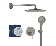 Grohe iebūvējamā dušas maisītāja komplekts Essence RS Mono 310, brushed hard graphite