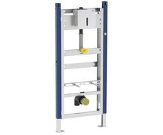iebūvējamais rāmis pisuāram Duofix Basic, 500x175 mm, h=1300 mm, matēts hroma sensora taustiņš