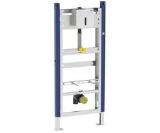 iebūvējamais rāmis pisuāram Duofix Basic, 500x175 mm, h=1300 mm, matēts hroma sensora taustiņš