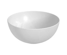 izlietne Astra Round ar keramisko izplūdes vāciņu, d=360 mm, uz virsmas, balta
