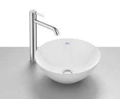 izlietne Bol, d=350 mm, uz virsmas, balta Fineceramic