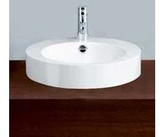 izlietne, d=450 mm, emaljēts tērauds, balta