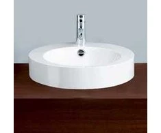 izlietne, d=450 mm, emaljēts tērauds, balta