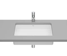 izlietne Inspira Square, 605 x 390 mm H=138 mm, virsmā, balta Fineceramic®