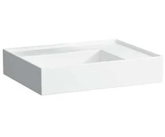 izlietne Kartell, 600x460 mm, bļoda kreisā pusē, bez maisītāja cauruma un bez pārplūdes, melna Saphi