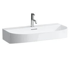 izlietne Sonar, 800x420 mm, slīpēta apakša, balta