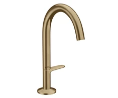 izlietnes maisītājs Axor One Select 170, ar push-open, brushed bronze