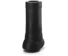 izolēts WC ventilācijas izvads 110P/IS/350, juodas