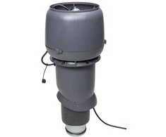 jumta ventilators E190P/125/500, pelēks