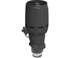 jumta ventilators Flow ECo 125P/500, juodas