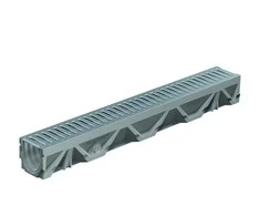 Kanāls Filcoten Light, NW100/0 1000x126x115mm, ar izvadu bez slīpuma