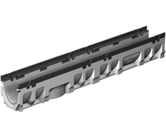 Kanāls Filcoten Pro, NW100/0 1000x138x142mm, ar čuguna apmali, bez slīpuma