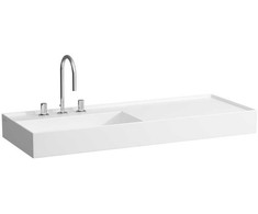 Kartell praustuvas 120cm, baltas
