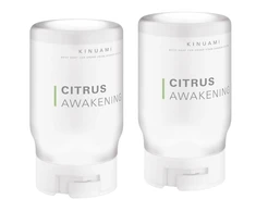 Kinuami Foaming body soap Citrus - invigorating, 2x250 ml