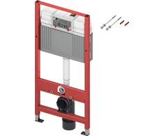 komplekts - rāmis podam TECEbase, 500x150 mm, h=1120 mm, stiprinājumi