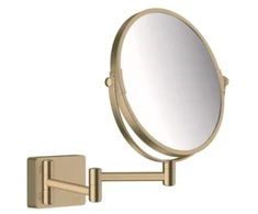 Hansgrohe kosmētiskais spogulis AddStoris, brushed bronze