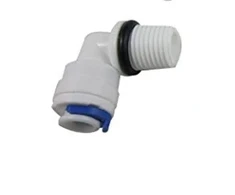 Līkums ar vītni 1/4 Tub x 1/8 āv
