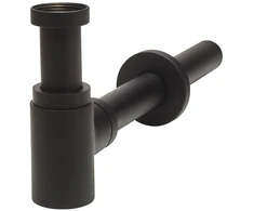 Wirquin Lineis Mini praustuvo sifonas 1¼ x 32 mm, juodas matinis