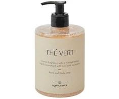 liquid hand and body soap Paris, žalias tea