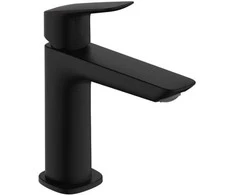 Hansgrohe Logis 110 Fine praustuvo maišytuvas su push-open, matinis juodas