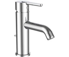 Lua-E washbasin mixer Eco+ with pop-up chrome