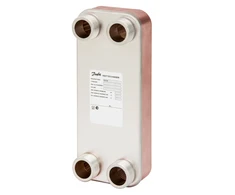 mikroplākšņu siltummainis, XB12L-1, plākšņu skaits: 40, CU+