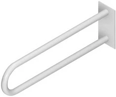 Mio neįgaliųjų ramsčio rankena 55cm, neatlenkiama, nerūd. plienas
