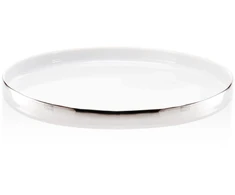 paplāte TAB M, porcelāns/platīna maliņa