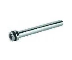 pieslēguma caurule 1/2`, d15, L-175mm, balta (1 gab)
