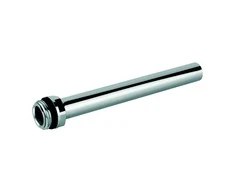 pieslēguma caurule 1/2`, d15, L-175mm, hromēta (1 gab)