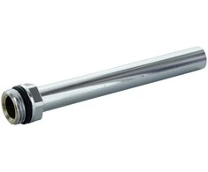 pieslēguma caurule 1/2`, d15, L-175mm, melna matēta (1 gab)