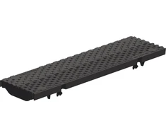 plastmasas reste ComBee (Tec, City Mini, Pro), NW100, 500x123x20, C250 kN, ar fiX slēga sistēmu