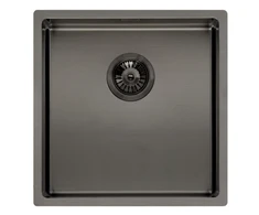 Plautuvė Miami (L), 400x400 mm, plieninė, Gun Metal