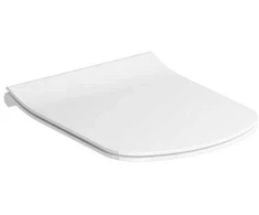 poda sēdriņķis ar vāku Classic Slim, SC, balts
