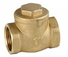 Pretvārsts ar klapīti 1/2", misiņš