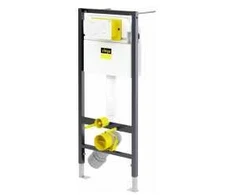 Prevista Dry wc rėmo komplektas + Visign for Style 20 key mygtukas baltas + tvirtinimai, 1120x490mm