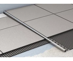 profils ar melnu virsmu ShowerStep, 990 mm, labā puse, h=12.5/30 mm