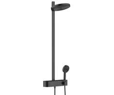 Pulsify 260 2 jet du6o sistema su termostatu ShowerTablet Select 400, matinė juoda