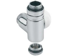 Rad. termoventilis Corner Combi 1/2` x 24-19, 90°, hromēts (kr.p.)