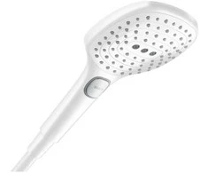 Hansgrohe Raindance Select E 120 3jet rankinis dušas matinės baltos spalvos