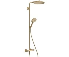 Hansgrohe Raindance Select S termostatinis dušo komplektas. bronza