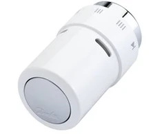 Danfoss RAX termostats, sensors telpas t°, hroms/balts
