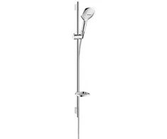 Hansgrohe RD Select E 120 3jet rankinis dušas/ UnicaS Puro sieninis strypas 0,90 m komplektas