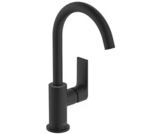 Hansgrohe Rebris E 210 praustuvo maišytuvas su pop-up, juodas