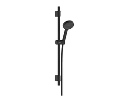 Hansgrohe rokas dušas komplekts Activera Select S 95 2jet EcoSmart ar stieni Varia 720 mm, matēts juodas